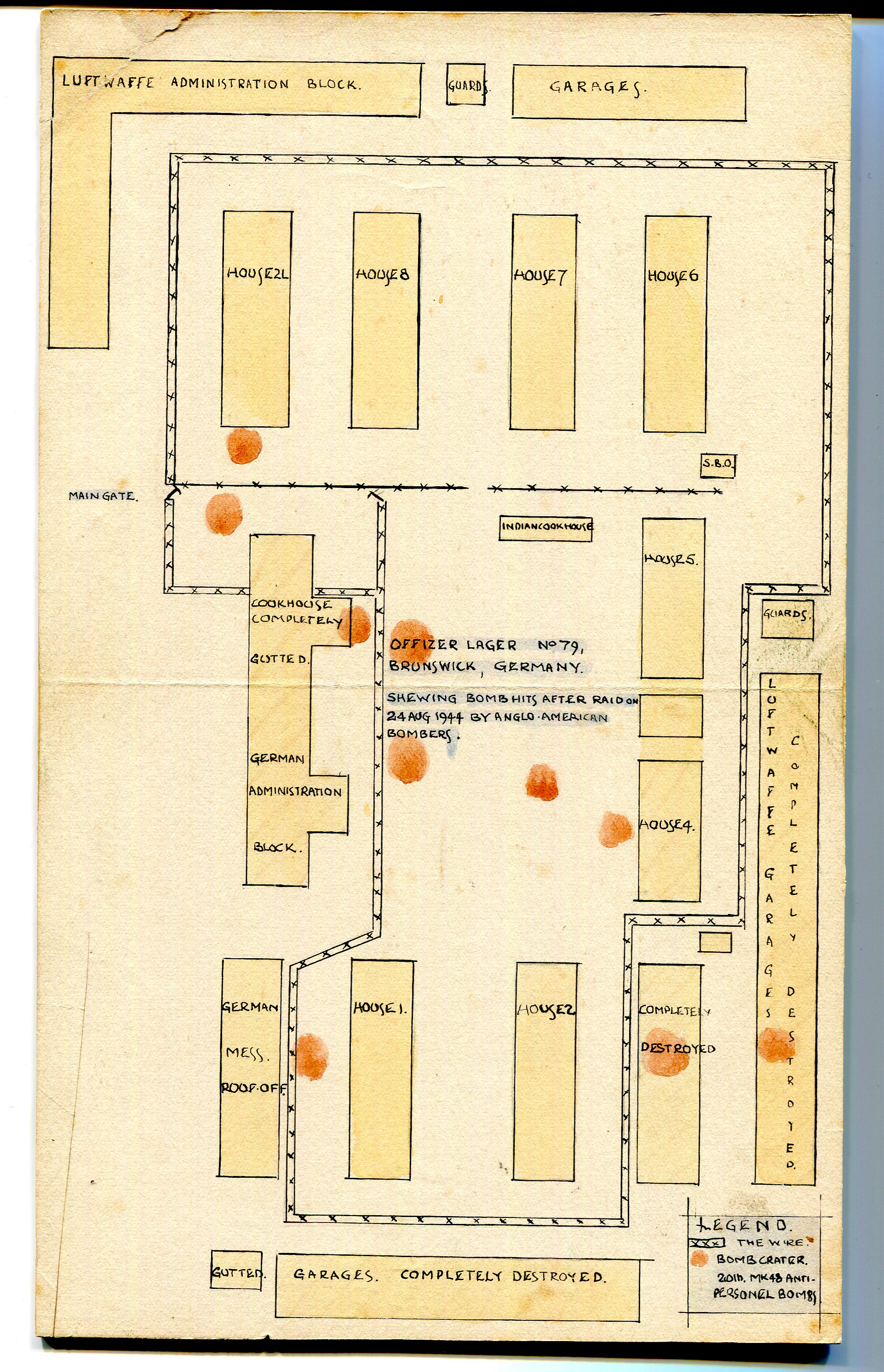 Prison Camp Maps