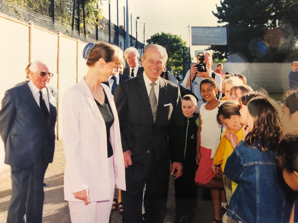 Prince Philip meeting Brunswick Club members, May 2000