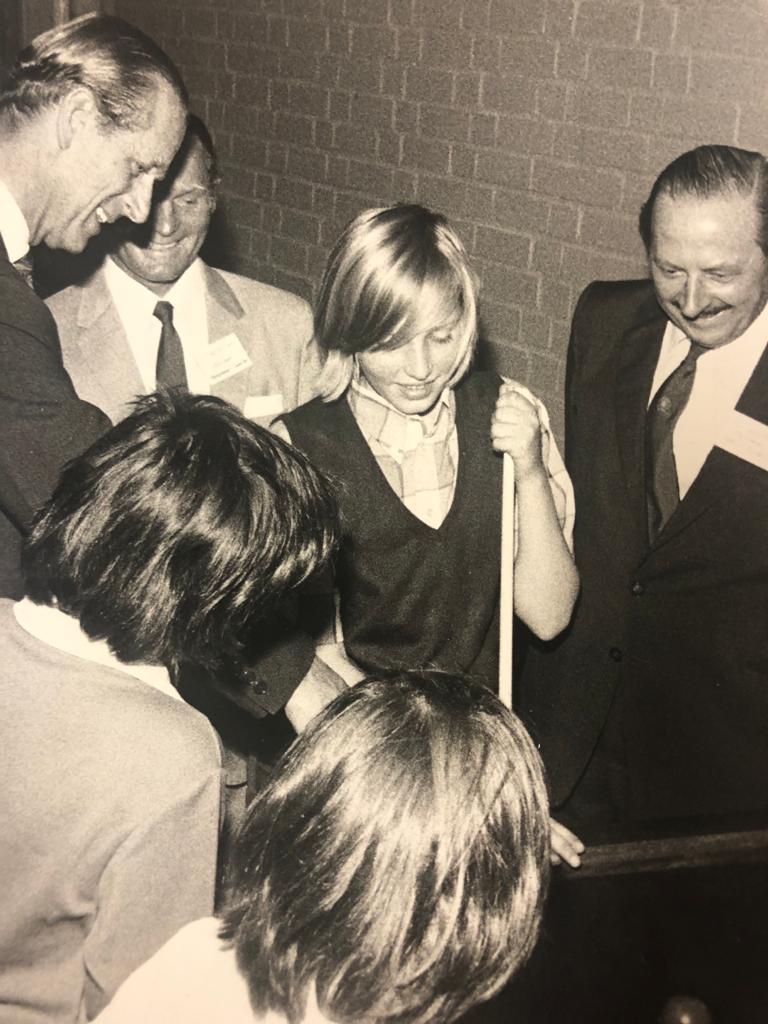 Prince Philip meeting Brunswick Club members, July 1972